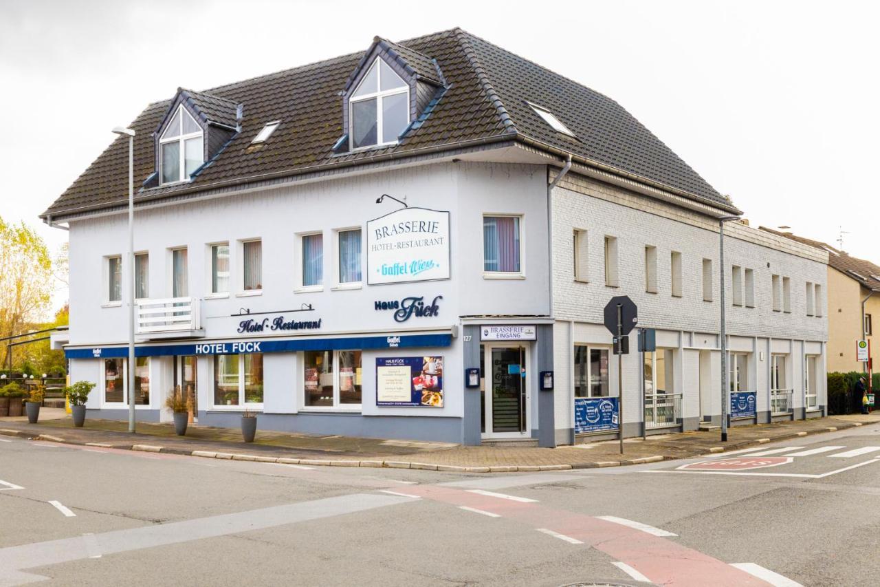Hotel-Restaurant Fueck Leverkusen Buitenkant foto